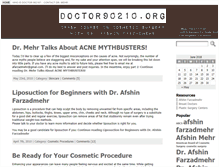 Tablet Screenshot of doctor90210.org